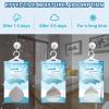 Corodo 20 Pack Hanging Closet Dehumidifier Bags Moisture Absorbers for Cars view 4