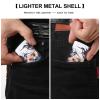 Art with Lily Flowers Birds Watercolor Lighter Case, Personalized Metal Lighter Sleeve, Double-Sided Lighters Cover for Standard Lighters, Stylish & Unique Idea view 3