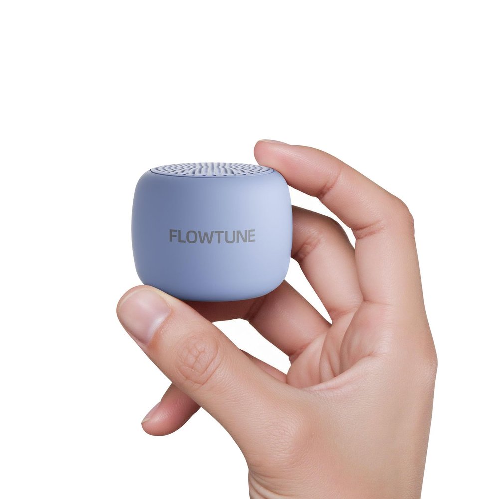 FLOWTUNE Sound Machine White Noise Machine for Baby Adults, 18 Non-looping Sounds, Timer, Memory Function, Portable Sleep Sound Therapy Gift (Purple)