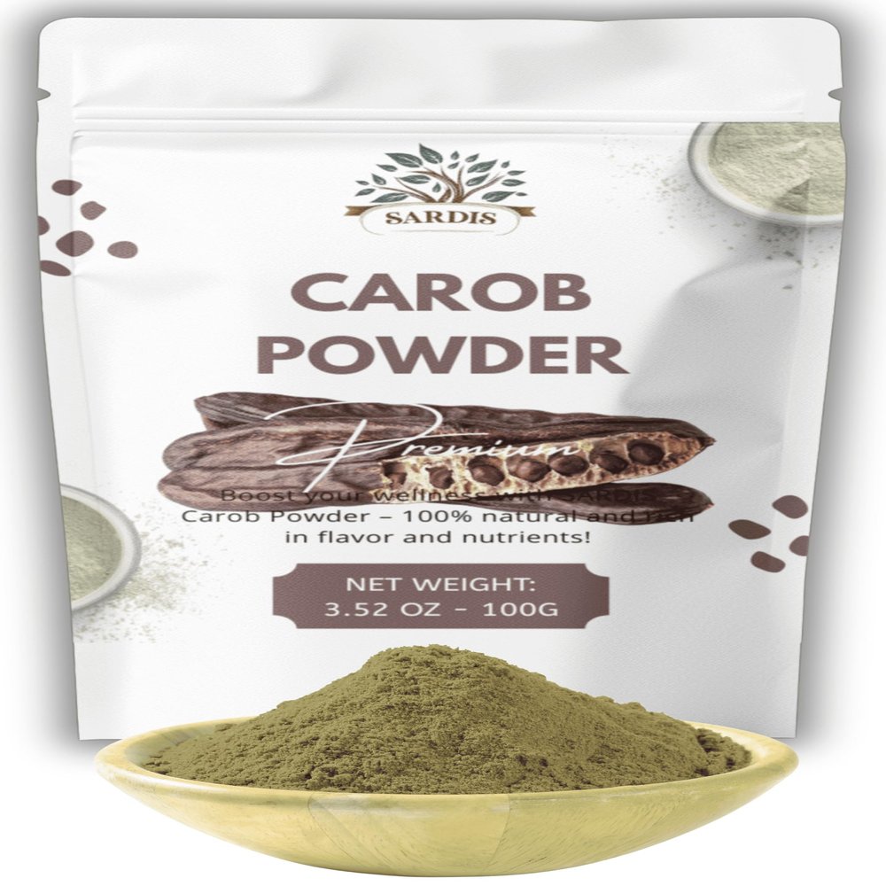 Sardis Carob Powder 100 Gram - 3.52 oz