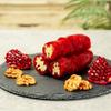 Turksh Kahramanmara Pomegranate Walnut Sucuk 1000Gr (35,2oz). (with kme-orcik-pomegranate molasses) view 1