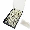 1 Box False Teeth Crown Repair Kit Dental Anterior Veneers Fake Tooth Cap Crown with Thermal Beads for Fixing or DIY view 1