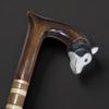 Canes Walking Sticks Cane Reeds Stick Wooden Handmade Carving Men Accessories Grandma Grandpa Gift Sticks Canes for Men Cane for Women Walking Sticks for Style Unique Wood EU (Husky) view 3