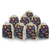 FZMVSQH Intricate Jewelry Patterns 8 PCS Cotton Drawstring Bags Reusable Muslin Bags Natural Cotton Bag with Drawstring Small Jewelry Pouch for Party Wedding Fabric Gift Bag for Spice Herb Candy Soap view 1