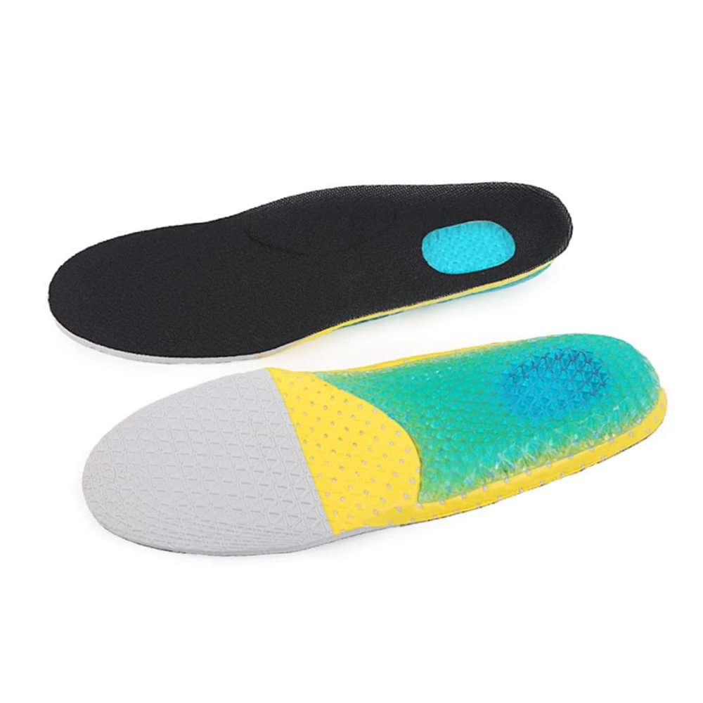 Beaupretty Non- Arch Support Insoles Comfortable Sweat-Absorbing Mesh Pads for Exercise Scalable Massage Inserts for Men Women