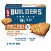 CLIF BUILDERS Protein Bars - Crispy Peanut Butter Chocolate Flavored - Reduced Sugar - Gluten Free - 16g Protein - No Artificial Sweeteners - 1.97 oz. (6 Pack) view 1