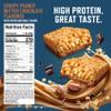 CLIF BUILDERS Protein Bars - Crispy Peanut Butter Chocolate Flavored - Reduced Sugar - Gluten Free - 16g Protein - No Artificial Sweeteners - 1.97 oz. (6 Pack) view 2