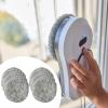 12x Replacement Pads for Window Cleaning Robot Reusable,Home,Accessories,Washable Window Cleaning Robot Mop Cleaning Pad, Grey view 4