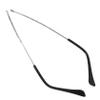 FRCOLOR 1pair Metal Eyeglass Replacement Arms Sunglasses Legs for Repair Comfortable and Eyeglass Temple Parts Silver for view 1