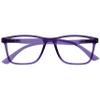 OPULIZE NYX Reading Glasses with Blue Light Blocking for Women Men, Rectangular Frame with UV & Eyestrain Protection, Anti-Glare Computer Gaming Glasses, Purple +1.5 (Pack of 1) view 1