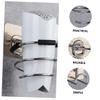 Beaupretty Hair Dryer Holder Wall-mounted Organizer No-drill Washbasin Rack for Spa Bath view 2