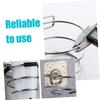 Beaupretty Hair Dryer Holder Wall-mounted Organizer No-drill Washbasin Rack for Spa Bath view 3