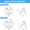 2 Pack Replacement Nasal Pillow Cushion for ResMed Airfit P10, Large, Compatiable with Orignal Airfit P10 Frame, Replacement Nasal Pillow CPAP Mask Cushion, Soft & Durable view 2