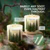 Eucalyptus & Pine Essential Oils Beeswax Candle - Fresh Forest, 90+ Hr view 3