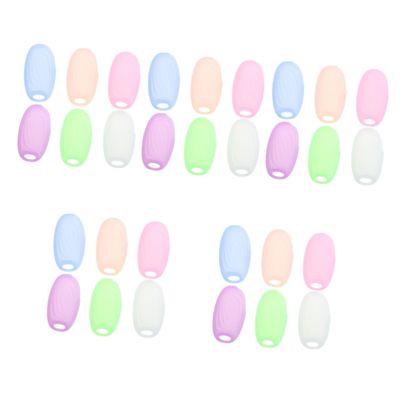 Beaupretty 30pcs Reusable Toothbrush Caps Food-grade Travel Covers for and Lightweight and Compact Design for Daily Use and Trips