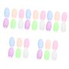 Beaupretty 30pcs Reusable Toothbrush Caps Food-grade Travel Covers for and Lightweight and Compact Design for Daily Use and Trips view 1