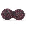24x12cm Sports Mas Fitn B Acupuncture Points Massaging Equipment Red Black B B Fitn BallAcupoint BallSport Ball Massage Sport This B of Also Regeneration Efficiency Supply (Black) (Red and Black) view 3