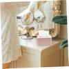 SHOWERORO Bamboo Lid Paper Box Wipe Box Napkin Holder Car Napkin Organizer Tissue Holder Container Lid view 2