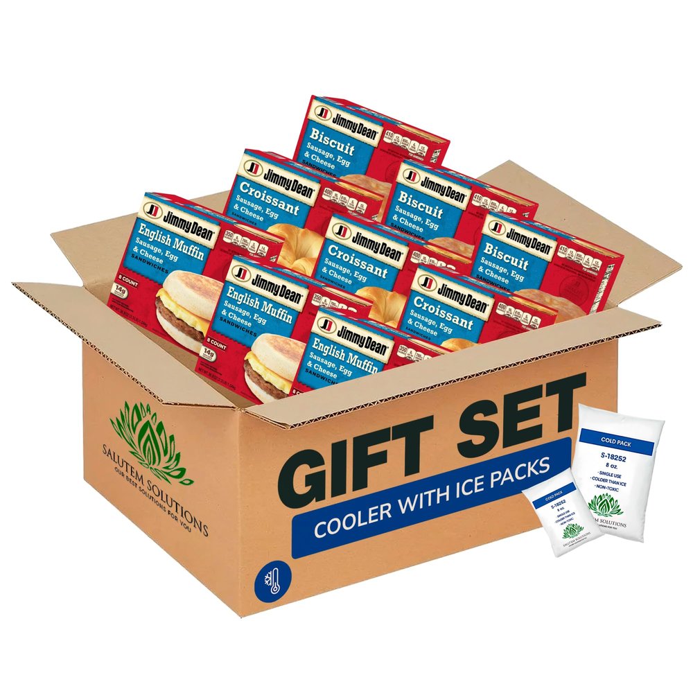 Salutem Vita Croissant, Biscuit & English Muffin Sandwiches, Gift Set Pack of 9