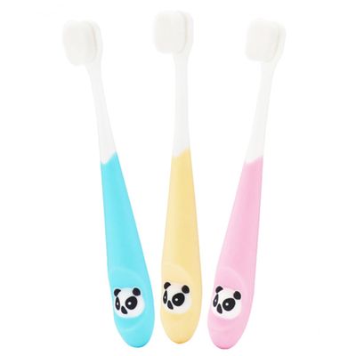 Didiseaon Kids Toothbrush 3pcs Children's Toothbrush Soft Bristles for 3-10yrs Mini Size Abs Material Fun Design Easy to Clean Children's Teeth