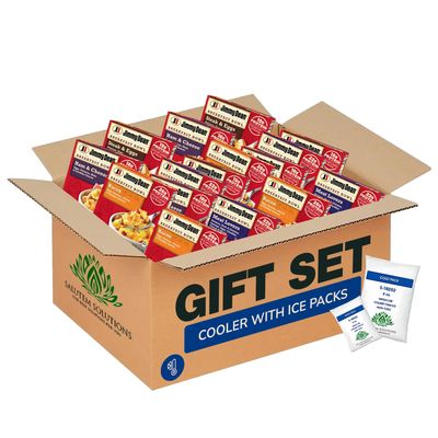 Salutem Vita Meat Lovers, Bacon Cheddar, Steak & Ham Bowl Set, Gift Set Pack of 16