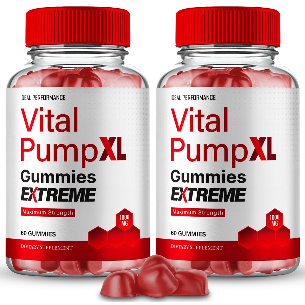 Vital PumpXL Gummies, Official Vital Pump XL Gummies for Men - Maximum Strength Performance, All Natural Support Overall Health & Wellness, VitalPumpXL Advanced Formula Gummy Reviews (2 Pack)
