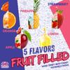 Fruit Filled Hard Candy 3 lb Bulk Individually Wrapped Assorted Fruit Candies, Hard Candy Fruit Center, Fruity Hard Candy by R.U.S. Candy Company (3 Pound) view 2
