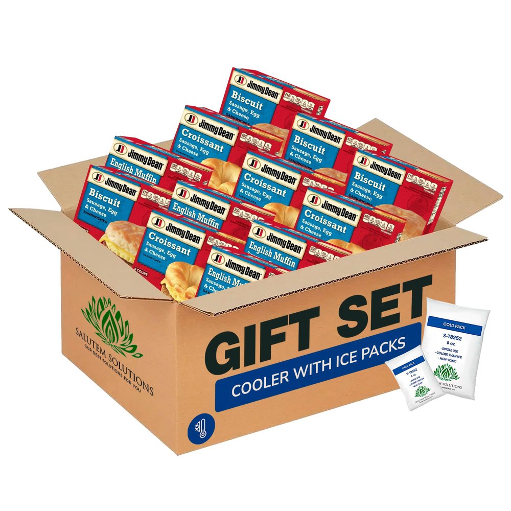 Salutem Vita Croissant, Biscuit & English Muffin Sandwiches, Gift Set Pack of 12