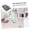 BCOATH Convenient Mop Slippers Washable Sweeping Shoes for Household Absorbent Easy to Clean Hair Mop Shoes view 2