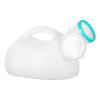 PACKOVE Portable Male Urinal for Men Ergonomic Design for Travel Camping and Hospital Use Convenient Bedpan Cover for Adults and Boys and Girls view 1