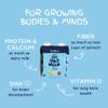 Willa's Organic Kid's Oat Milk with 8g Protein & 240g Calcium 8.25 oz - Plant-Based Milk for Kids, Dairy-Free, Bobby Approved, 2g Fiber 16 Pack view 2