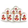 QMKFWT Chicken Wearing Hat Drawstring Pouches Small Bulk Cotton Burlap Storage Bags Reusable Muslin Sachet Bag for Candy, Toys, Jewelry, Treats, Birthday Party Favors view 1