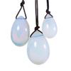 1 Set Natural Pink Rose Quartz Yoni Jade Eggs Crystal Massage Stick Stone Women Kegel Exerciser-Opal Eggs view 1