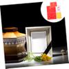 BRIGHTFUFU Funeral Ashes Container Covers Set Elegant Casket Cloth Kit for Dignified Memorial Services Practical Funeral Supplies Suitable for Family and Cemetery Use view 3
