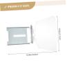 ORFOFE Bench Grinder Accessory Protective Easy Install Dust Guard for Machine view 2