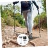 VICASKY 1pcs Lightweight Ice Cleats for Walking Sticks and Crutches Non- Stainless Steel Grippers for Elderly Snowy Conditions Easy to Install Enhanced Stability and Support view 4