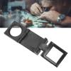 10X Folding Magnifying Glass with Premium Optical Glass Lens, Small Pocket Magnifier, Compact Tri Fold Design for Seniors, Counting Threads, Elderly with Cataracts view 3