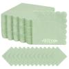 100PCS RAINFLOW Cocktail Napkins Paper- 2-Ply Sage Green Scalloped Napkins Disposable Decorative Bulk for Dinner Wedding Birthday Party Baby Shower Dessert Easter Lightweight Folded 5x5 Inches view 1