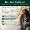 Adapt Naturals by Chris KRESSER Bio-Avail Collagen+, Grass Fed Collagen Peptides, Optimized for Superior Absorption, Naturally-Sourced Bio-Avail Collagen Supplements for Women and Men, 30 Day Supply view 2