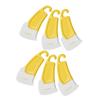 OHPHCALL 6pcs Pot Bottom Cleaning Scraper Tool Multi-function Pan Scrapers for Kitchen Dish Cleaning Silicone Wok Cleaner view 1
