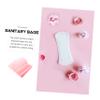 PACKOVE 400pcs Disposable Napkin Bags Feminine Disposal Pouches Self-adhesive Period Products for Leakproof Odor-blocking Design for Travel and Everyday Use view 4