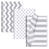 30 Sheets Tissue Paper for Packaging Gift Bags Decoration, Gift Wrap Tissue Paper Bulk for Weddings Birthday DIY Project Christmas Gift Wrapping Crafts Decor (White Silver, 14 x 20 Inch) view 1
