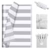30 Sheets Tissue Paper for Packaging Gift Bags Decoration, Gift Wrap Tissue Paper Bulk for Weddings Birthday DIY Project Christmas Gift Wrapping Crafts Decor (White Silver, 14 x 20 Inch) view 3