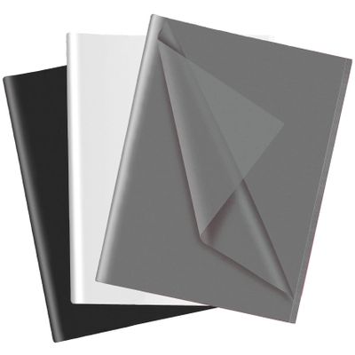30 Sheets Black White Grey Tissue Paper for Gift Bags, Tissue Paper Wrap Bulk for Decoration Weddings Birthday DIY Project Halloween Christmas Gift Wrapping Crafts Decor, 14 X 20 Inches
