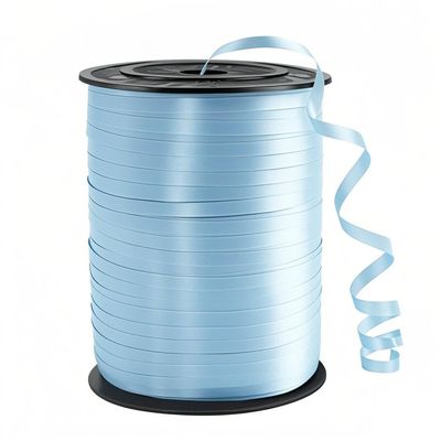 500 Yard Light Blue Ribbon, 1/5" Curling for Present Wrapping, Balloon Ribbon, Birthday, Party, Festival, Florist Flowers Decoratio, Art Craft,Baby Shower