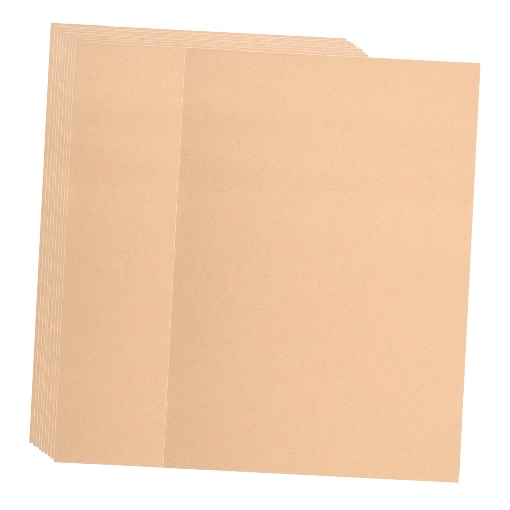 ARTIBETTER 20pcs Braille Paper Writing Visually Teaching Learning for Blind Impaired Braille Practice Paper Supplies Blank People Practice Papers Light Brown