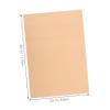 ARTIBETTER 20pcs Braille Paper Writing Visually Teaching Learning for Blind Impaired Braille Practice Paper Supplies Blank People Practice Papers Light Brown view 2