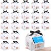 Affrolling 25 Sets Open House Supplies Real Estate Agent Gifts for Clients House Shaped Gift Boxes with Greeting Cards for Real Estate Agent Favors Marketing Supplies (White) view 1