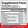 Boostlete Arginine Flow L-Arginine with Citrulline, AKG & Beta Alanine Nitric Oxide Support for Muscle Pump, Circulation, and Endurance 60 Capsules view 3