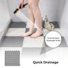 12-Pack 12X12 Non-Slip Interlocking Shower Mat Tiles, Decking Tiles For Home Use view 2
